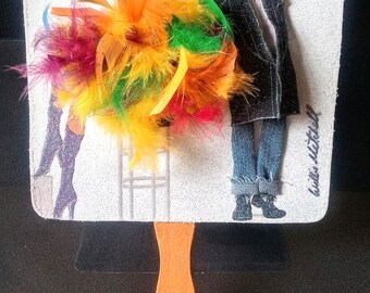 3-D Fashion Fan: "The Still A Thrill Series" Inspired by Jody Watley