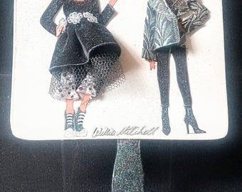 3-D Fashion Fan: "The Still A Thrill Series" Inspired by Jody Watley