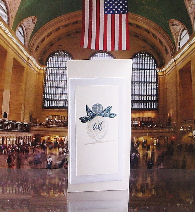 The New York Contemporary Card Collection 2019 Edition Small 3-D Fashion Greeting Card
