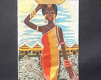 3D Fashion Greeting Card (The Nu Nubian Card Collection Summer '21)
