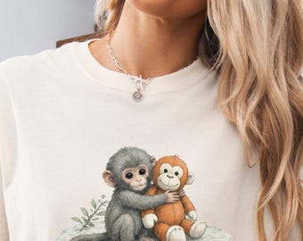 Team Punch Comfort Colors® T-Shirt, Baby Monkey Punch Shirt