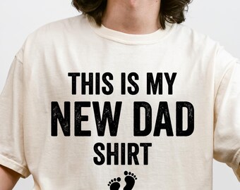 New Dad Shirt, First Father's Day Gift, Matching Family Tee