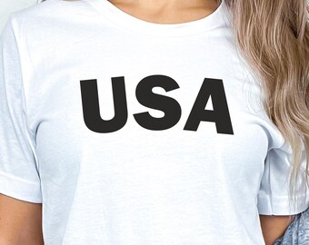 USA Shirt for 4 of July, Independent Day TShirt, Retro Usa Pary, American Tee