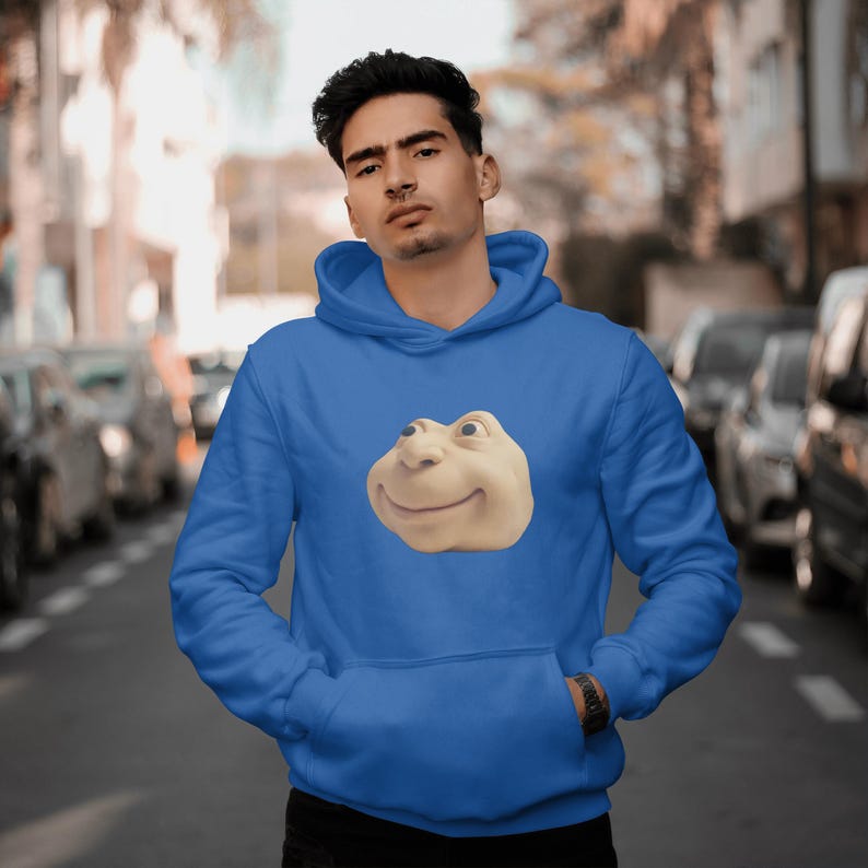 Funny Roblox Sweatshirt, Forsaken 007n7 Meme Graphic Unisex Sweater image 1