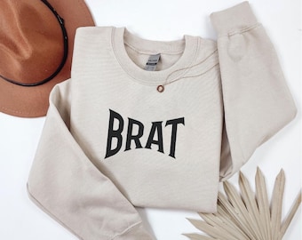 Sudadera Brat Y2K: Jersey gráfico retro de E-Girl