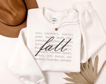 Fall Definition Sweatshirt: Cozy Thanksgiving Sweater