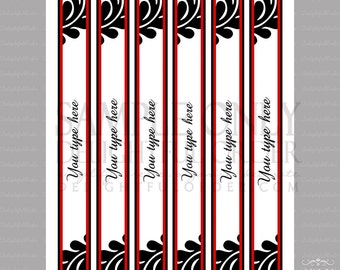 binder spine labels etsy