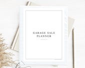 Ultimate Garage Sale Printable Planner - (60 pages) PDF Printable Files - Instant Digital Download