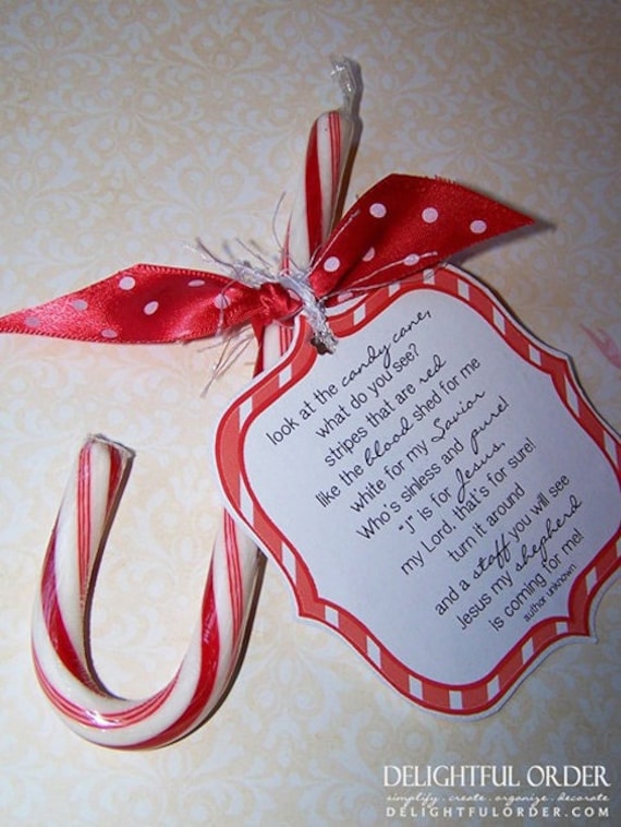 Plastic Beaded “The Meaning of the Candy Cane” Christmas Ornament Craft Kit