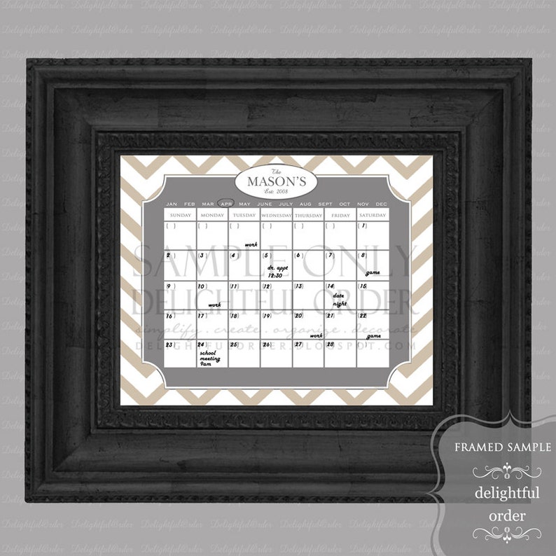 digital whiteboard calendar