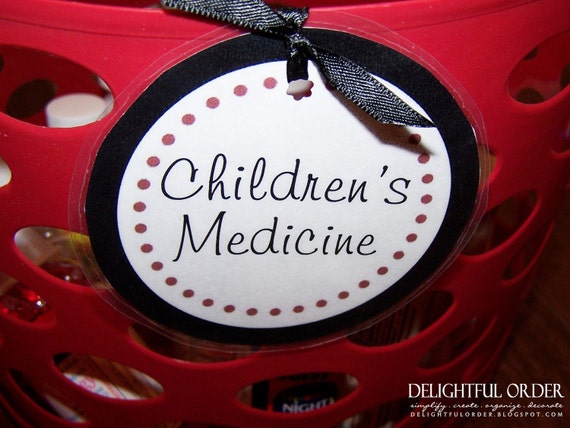 Medicine Cabinet Labels Pdf Printable File Instant Digital Etsy