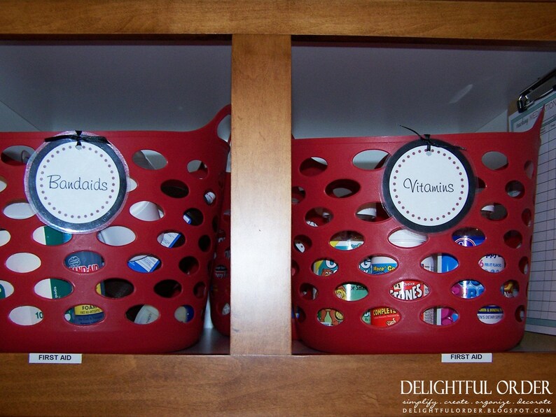 Medicine Labels PDF Printable File Instant Digital Etsy