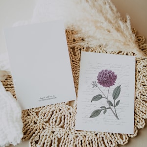Blank Greeting Card, Printable Greeting Card, 5x7 Folded Card, (1) PDF, Instant Download, Printable File