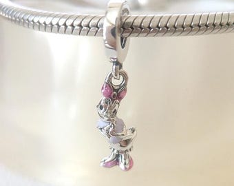 Disney Daisy Duck: 925 Sterling Silber Pandora Armbänder Kompatibel