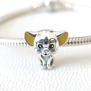 Disney Lion King Baby Simba Charm:Fits Pandora Style Charms Bracelets/Fashion Jewelry Gift/Gift for Her