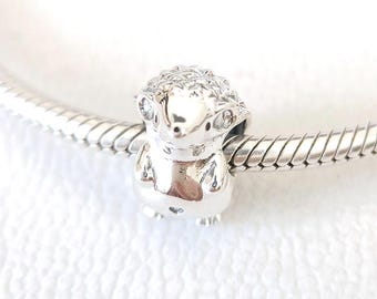 Little Hedgehog-bedel: voor Pandora-compatibele bedelarmband sterlingzilver