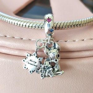 Pendentif Bambi Et Panpan En Argent 925 – Pour Collier Ou Bracelet, Occasion Proche Du Neuf