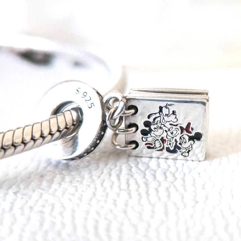 Disney Parks Autograph Book Charm, 925 Sterling Silver Pandora