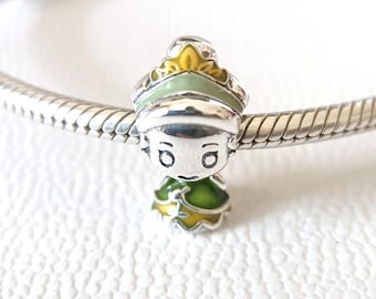 Disney Tiana Charm, 925 Sterling Silver, Fits Pandora Bracelet