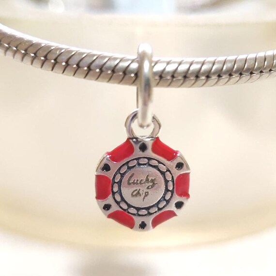 Lucky Chip Dangle Charm:fits Pandora Bracelet/gift for Her