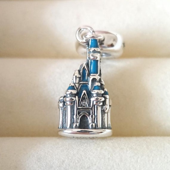 Disney Tokyo Castle Dangle Charm: 925 Sterling Silver, Pandora