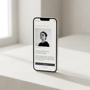 Personal Portfolio Website Template for WordPress | Minimal One Page CV Resume Theme | Freelancer & Creative Portfolio