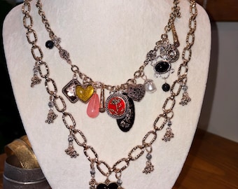 Collar con dije de 2 piezas, regalo ideal para cumpleaños o Día de la Madre.