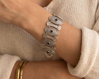 Pulsera Boho de Latón – Estilo elegante, regalo de cumpleaños para madres y amantes
