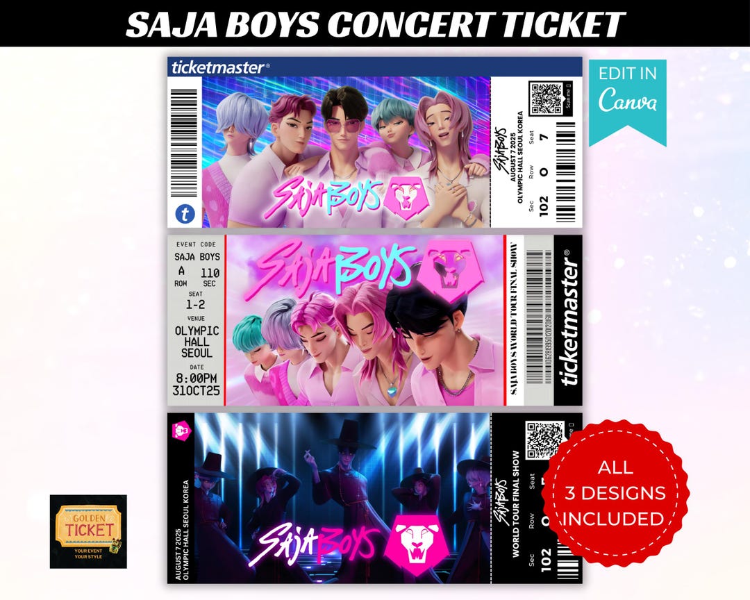 editable-kpop-demon-hunters-movie-inspired-concert-tickets-3-designs