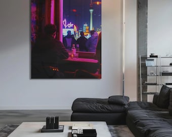After Glow: Berlin's Neon Nightlife