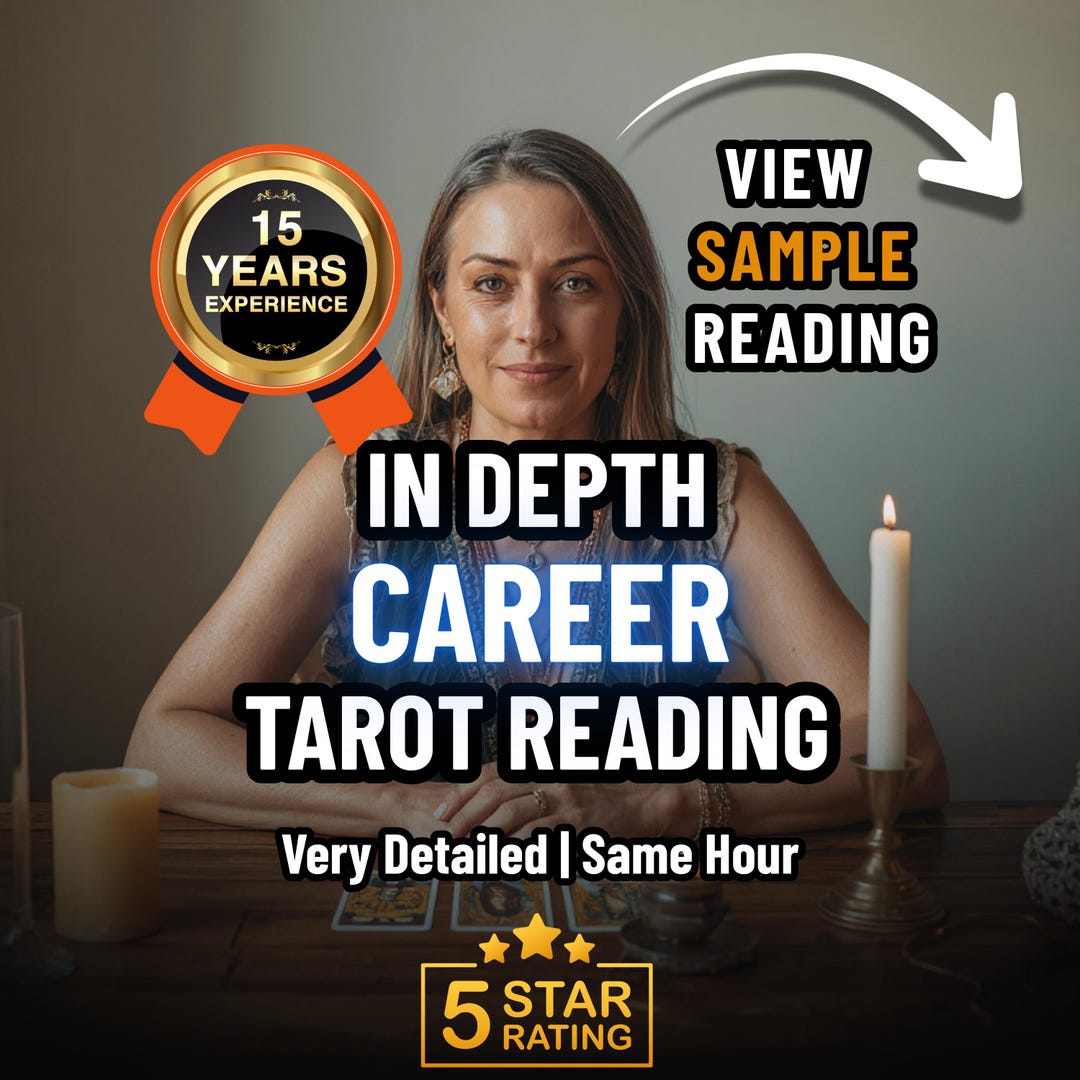 Career Tarot Reading Same Hour, in Depth Job Path Guidance, Future ...