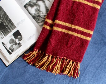 Bufanda de la casa de inspirada en Harry Potter - Etsy España