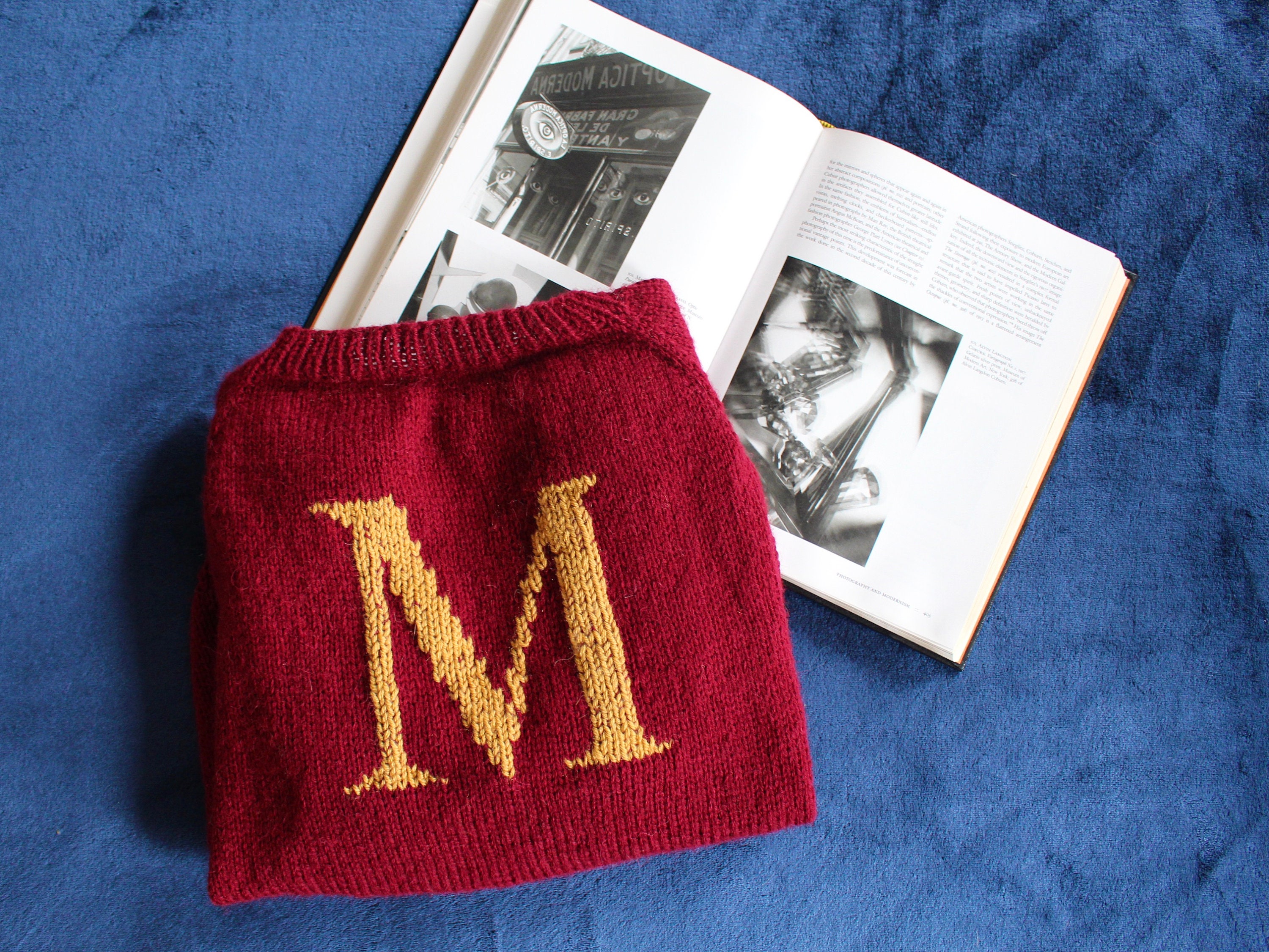 M Initial Sweater - Etsy