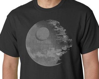 DEATH STAR t shirt - Star Wars gift - Return of the Jedi shirt - star wars nerd