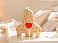 Personalized Wooden Bear Family Puzzle, Engraved Family Name Puzzle, Wooden animal Family puzzle, Family Home Decor,Parents Baby Puzzle Name