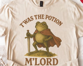 Twas the Potion M'lord: Funny Anti RFK Jr Frog Liberal Meme shirt, Potion Shirt, Anti Trump Tee