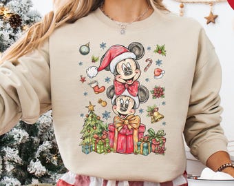 Retro Mickey Mouse Sweatshirt, Vintage Mickey Sweatshirt, Disney Vacation Sweater, Mickey Sweatshirt, Classic Mickey Sweater