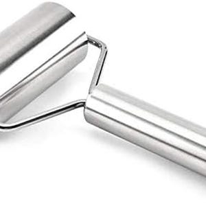 Small stainless steel rolling pin - dough roller anti-rust rolling pin perfect baking accessories for fondant, pizza, cake