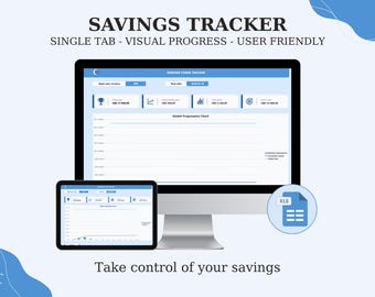 Sinking Funds Tracker Saving Tracker Vacation Savings Planner Travel Budget Planner Money Savings Tracker Personal Finance Goal Tracker