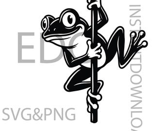 Rana che sbircia SVG PNG,