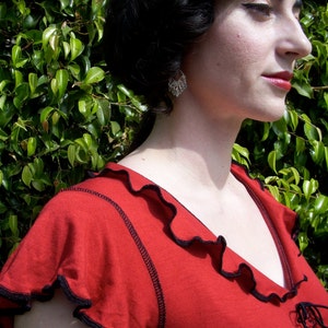 Little Betty Dress/Tunic in Red image 3