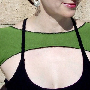 Green Shorty Shrug