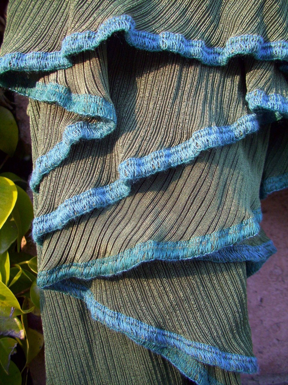 box pleated culotte - indigo olive culotte main image 1