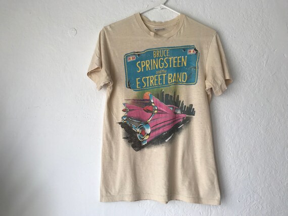 bruce springsteen and the e street band t shirt