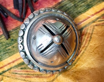 Large Berber Silver Ring, Inner Diameter 2.1 cm / US size 11 1/2