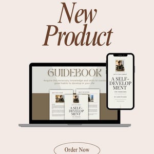 Self Development eBook | Personal Growth & Self Improvement Guide for Young Adults | Digital PDF Download