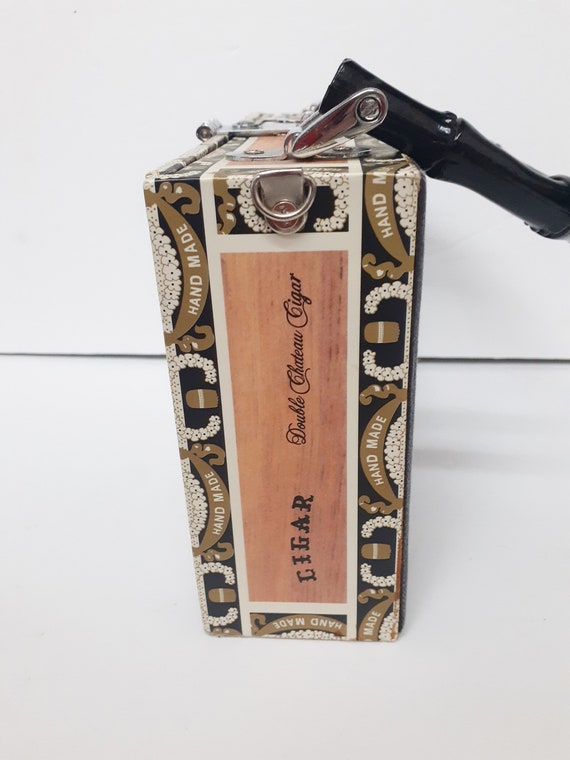 Braciano Cigar Box Purse Embellished New York Cit… - image 5
