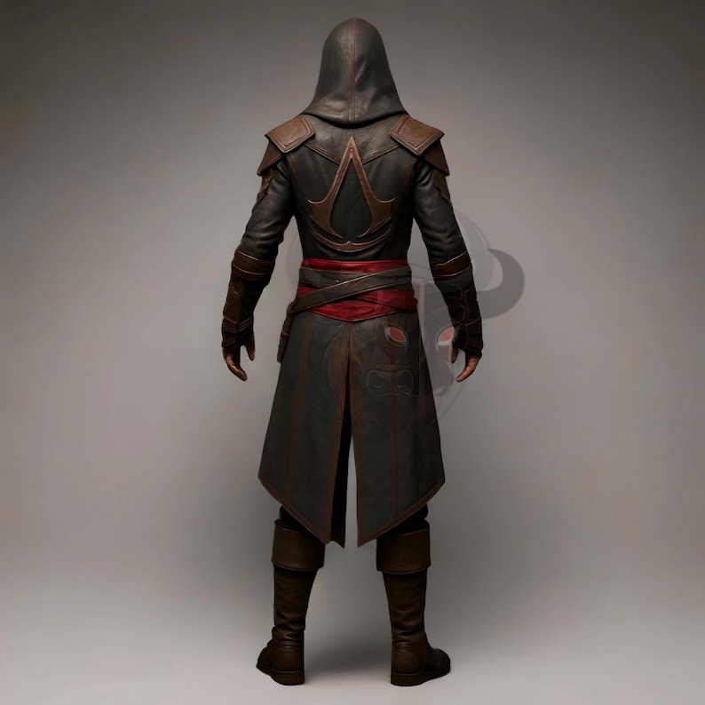 assassin’s creed cosplay costume, hooded leather coat, medieval assassin outfit, renaissance warrior tunic, fantasy rpg larp gear, halloween costume, comic con cosplay, brotherhood assassin coat, men’s cosplay outfit, gothic steampunk coat, medieval fantasy clothing, hooded tunic costume, assassin cosplay men, renaissance festival outfit, fantasy cosplay costume, leather hooded jacket, assassin brotherhood cosplay, larp assassin costume, halloween medieval outfit