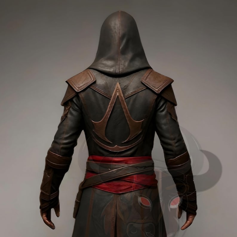 assassin’s creed cosplay costume, hooded leather coat, medieval assassin outfit, renaissance warrior tunic, fantasy rpg larp gear, halloween costume, comic con cosplay, brotherhood assassin coat, men’s cosplay outfit, gothic steampunk coat, medieval fantasy clothing, hooded tunic costume, assassin cosplay men, renaissance festival outfit, fantasy cosplay costume, leather hooded jacket, assassin brotherhood cosplay, larp assassin costume, halloween medieval outfit