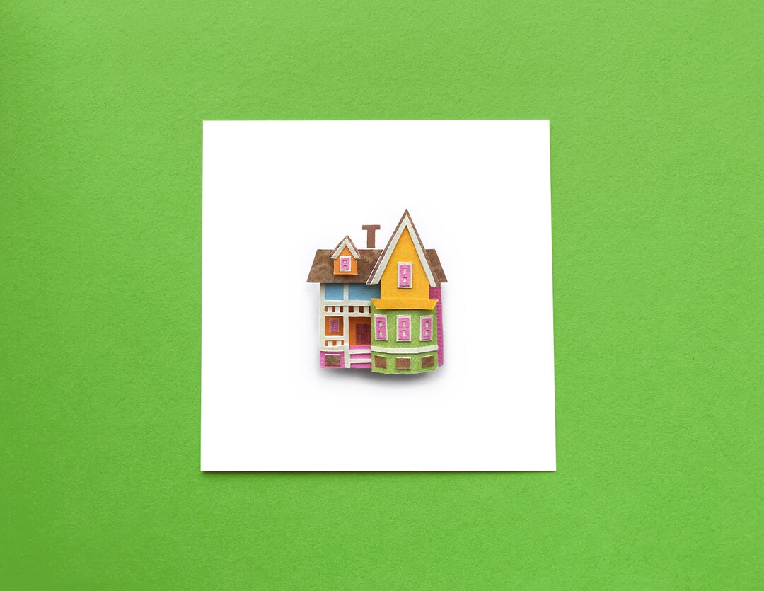 Paper up House Print Etsy